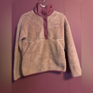 Spyder Misty Rose and Coral Pink fleece pullover